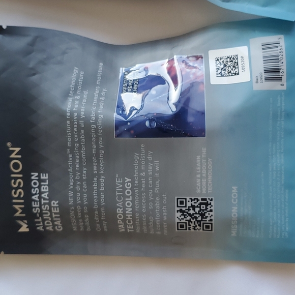 NWT Mission All Season Adjustable Gaiter - Picture 2 of 3